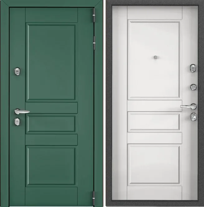 Фото Дверь Цербер 3К Версаль Изумруд Сменная панель DIS006449